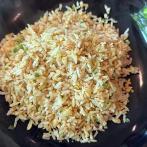 Egg Fried Rice with garlic