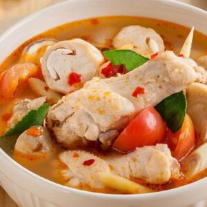 Tom Yam Khai (chicken)