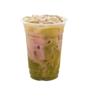 D24 - Green & Pink Milk Tea